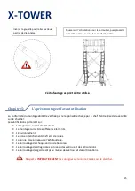 Preview for 25 page of TUBESCA-COMABI X-TOWER Assembly & Operating Manual