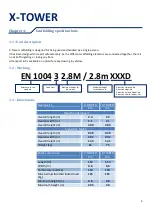 Preview for 35 page of TUBESCA-COMABI X-TOWER Assembly & Operating Manual