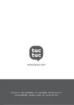 Preview for 60 page of tuc tuc bliss Instruction Manual