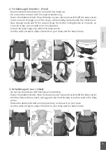 Предварительный просмотр 15 страницы tuc tuc ERGONOMIC BABY CARRIER Instructions For Use Manual