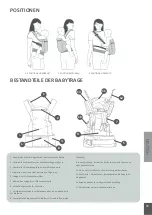 Предварительный просмотр 39 страницы tuc tuc ERGONOMIC BABY CARRIER Instructions For Use Manual