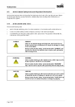 Предварительный просмотр 22 страницы Tuchel Snow blade SF Operating Manual