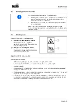 Предварительный просмотр 23 страницы Tuchel Snow blade SF Operating Manual