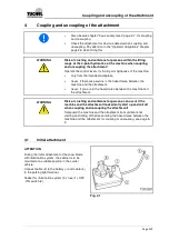 Предварительный просмотр 29 страницы Tuchel Snow blade SF Operating Manual