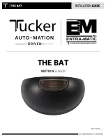 Preview for 1 page of Tucker Auto-Mation THE BAT Installation Manual