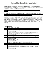 Preview for 17 page of Tucson TADD-1 Assembly And Operation Manual