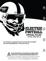 Tudor Games Electric Football 907 Assembly Instructions Manual preview