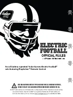 Preview for 1 page of Tudor Games Electric Football 907 Assembly Instructions Manual