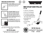 Preview for 1 page of TUF-TUG Products TT1-8W Operating Instructions