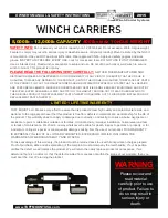 Preview for 1 page of Tuff Mount TM-200HD Owner'S Manual & Safety Instructions