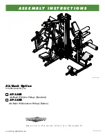 Tuff stuff AP-5ABS Assembly Instructions Manual предпросмотр