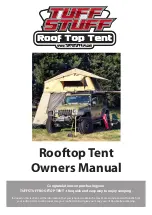 Tuff stuff roof top tent Owner'S Manual preview