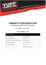 Tuff Tonneaus 325 Fitting Instruction preview