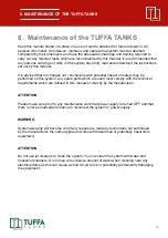 Preview for 28 page of TUFFA TANKS 10000VBFS Installation, Operation And Servicing Manual