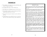 Preview for 20 page of Tuffcare Rhino P110 Operation Manual