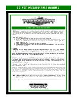 Preview for 10 page of TuffStuff AP-2LPD Deluxe Assembly Instructions Manual