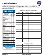 Preview for 11 page of TuffStuff BA-708 Maintenance & Assembly Instructions