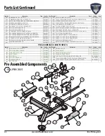 Предварительный просмотр 28 страницы TuffStuff BA-708 Maintenance & Assembly Instructions