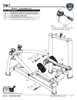 Preview for 17 page of TuffStuff BIO-ARC MID ROW BA-706 Maintenance & Assembly Instructions