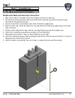 Preview for 19 page of TuffStuff BIO-ARC MID ROW BA-706 Maintenance & Assembly Instructions