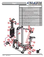 Preview for 13 page of TuffStuff Calgym CG-7512 Owner'S Manual