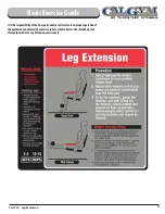 Preview for 17 page of TuffStuff Calgym CG-7512 Owner'S Manual