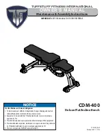 Preview for 1 page of TuffStuff CDM-400 Owner'S Manual