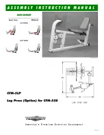 TuffStuff CFM-5LP Assembly & Instruction Manual preview
