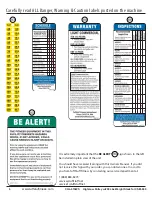 Preview for 6 page of TuffStuff CHL-610WS Owner'S Manual