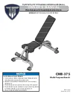 TuffStuff CMB-375 Owner'S Manual предпросмотр