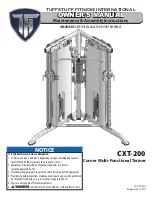 TuffStuff CXT-200 Owner'S Manual предпросмотр