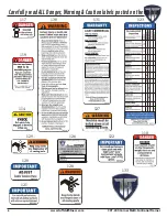 Предварительный просмотр 6 страницы TuffStuff CXT-200 Owner'S Manual