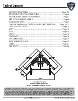 Предварительный просмотр 2 страницы TuffStuff CXT-225 Owner'S Manual