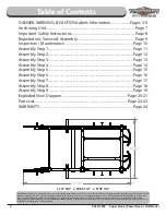 Preview for 2 page of TuffStuff PXLS-7910 Owner'S Manual