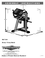 TuffStuff RBT-338 Assembly Instructions предпросмотр