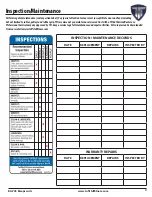 Preview for 11 page of TuffStuff SG BA-703 Maintenance & Assembly Instructions