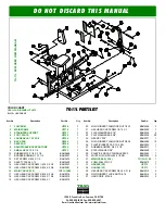 Предварительный просмотр 4 страницы TuffStuff TG-11L Assembly & Instruction Manual