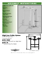 Предварительный просмотр 1 страницы TuffStuff THL-78 Assembly Instructions Manual