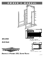 Preview for 1 page of TuffStuff XXL-2920 Owner'S Manual