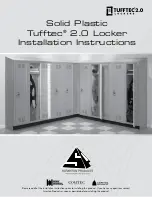 Preview for 1 page of TUFFTEC 2.0 Locker Series Installation Instructions Manual