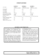 Предварительный просмотр 5 страницы Tufline BCP1816 Operator'S Manual