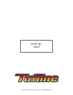 Preview for 18 page of Tufline GB Series Operator'S Manual