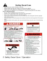 Preview for 6 page of Tufline RTC 40 Operator'S Manual