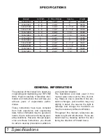 Preview for 4 page of Tufline TL43 Series Operator'S Manual