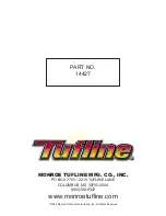 Preview for 22 page of Tufline TL43 Series Operator'S Manual