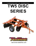 Tufline TW5 DISC Series Operator'S Manual preview