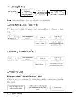 Preview for 10 page of TUFLOC X8-B User Manual