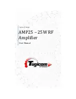 Preview for 1 page of Tugicom AMP25 – 25W RF User Manual