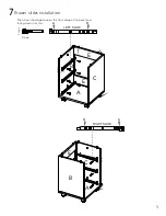 Предварительный просмотр 9 страницы TUHOME Furniture Alaska CLB 5982 Assembly Instructions Manual