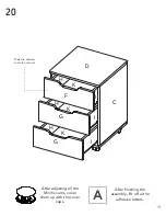 Предварительный просмотр 16 страницы TUHOME Furniture Alaska CLB 5982 Assembly Instructions Manual